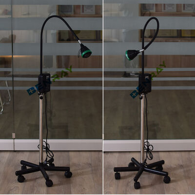 Hospital Medical Clinic Dental Exam Lamp Wall Mounted Stand Mobile Halogen Examination Lamp