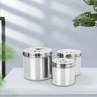 Stainless Steel  Gauze Jar
