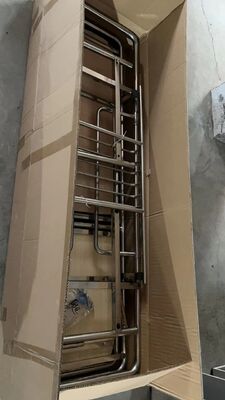 Stainless Steel Medical Emergency Transfer Stretcher Trolley
